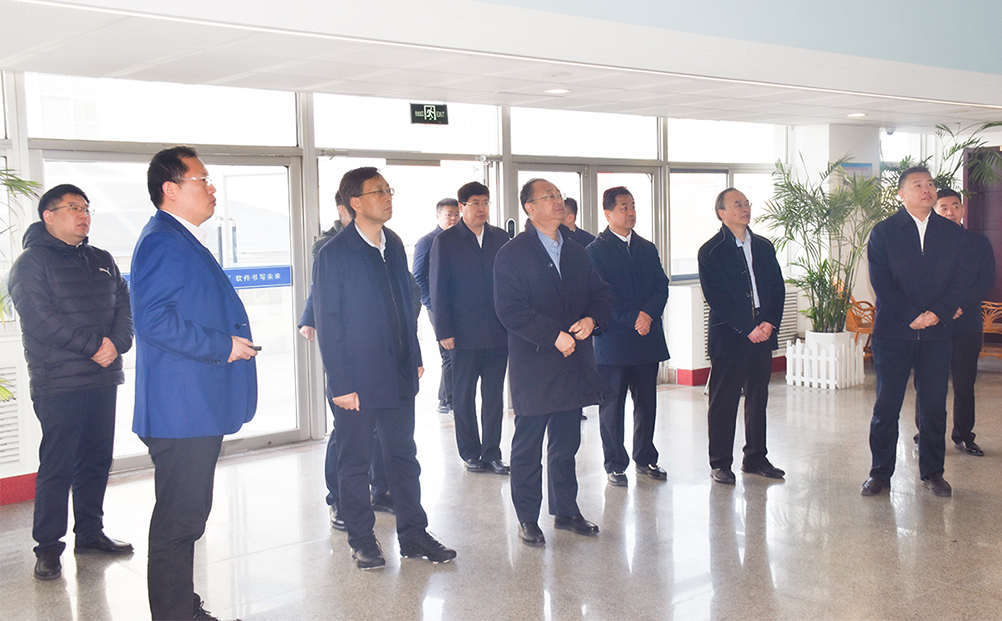 山東省人社廳黨組成員、副廳長衣軍強蒞臨環(huán)球軟件調研